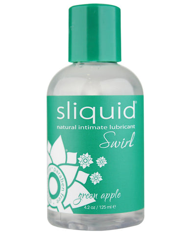 Sliquid Swirl Flavored Natural Lubricant - 4.2 Oz