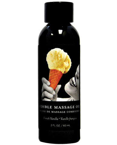 Earthly Body Edible Massage Oil - 2 Oz