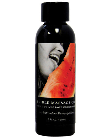 Earthly Body Edible Massage Oil - 2 Oz