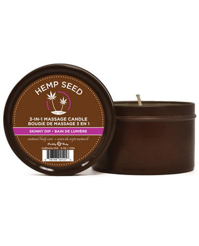 Hemp Seed 3-in-1 Massage Candle - 6 Oz