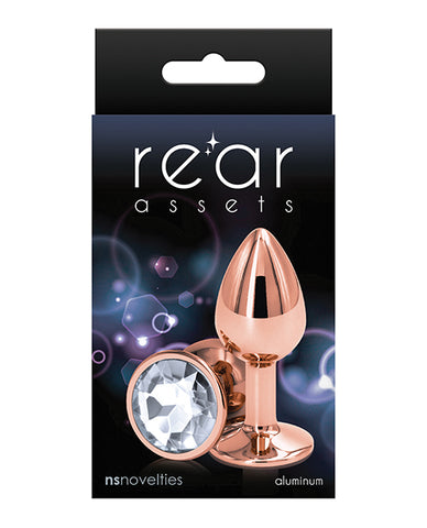 Rear Assets Rose Gold Butt Plug