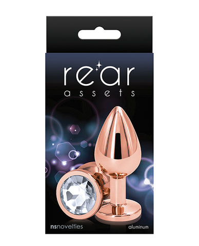 Rear Assets Rose Gold Butt Plug