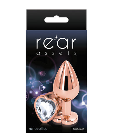 Rear Assets Rose Gold Butt Plug